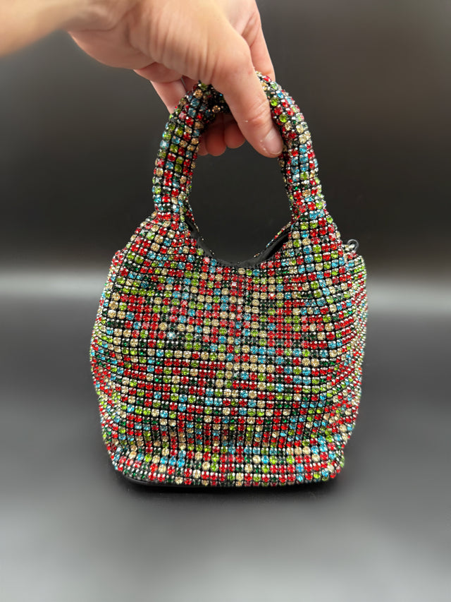 Multicolor Bucket Bag