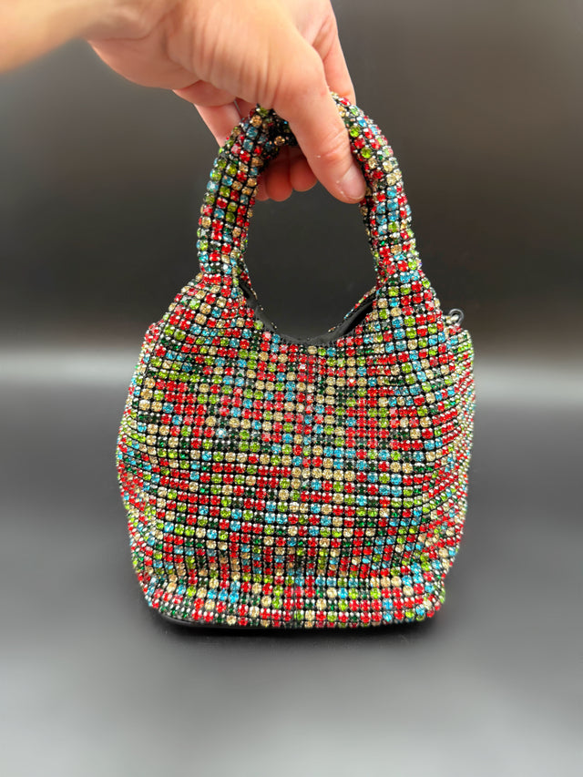 Multicolor Bucket Bag