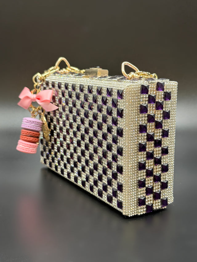 Checkered Purple