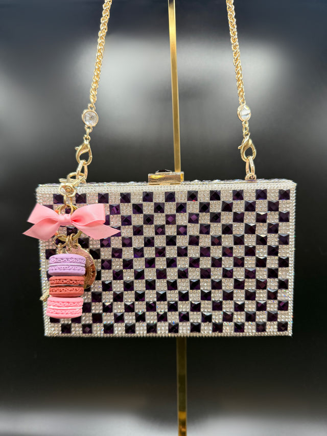Checkered Purple