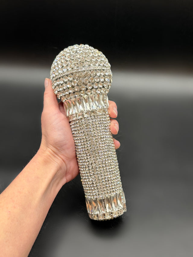 Silver Microphone