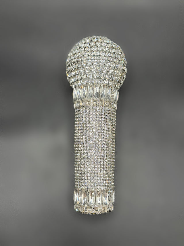 Silver Microphone