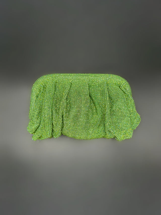 Slouchy Clutch Peridot