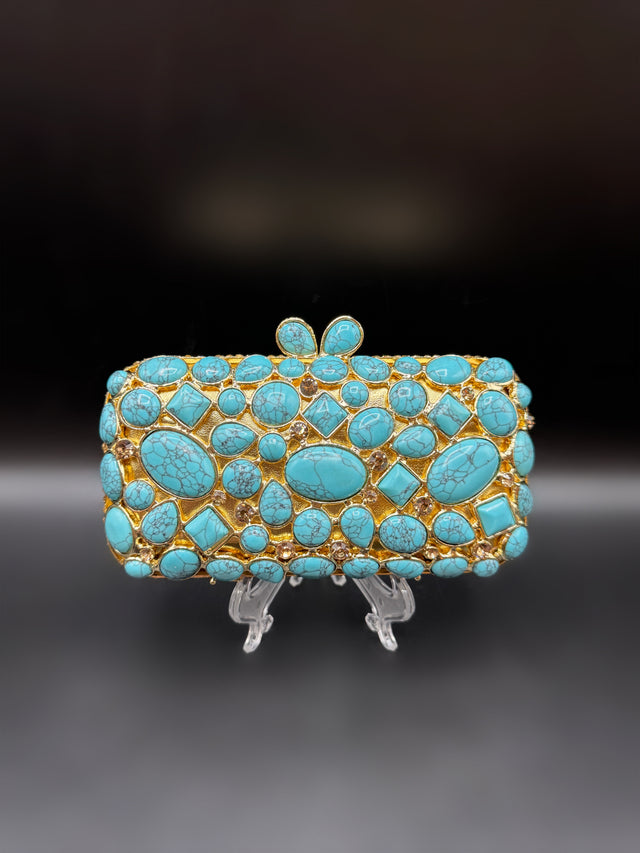 Turquoise Glamour Gold