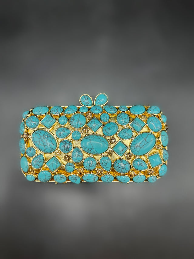 Turquoise Glamour Gold