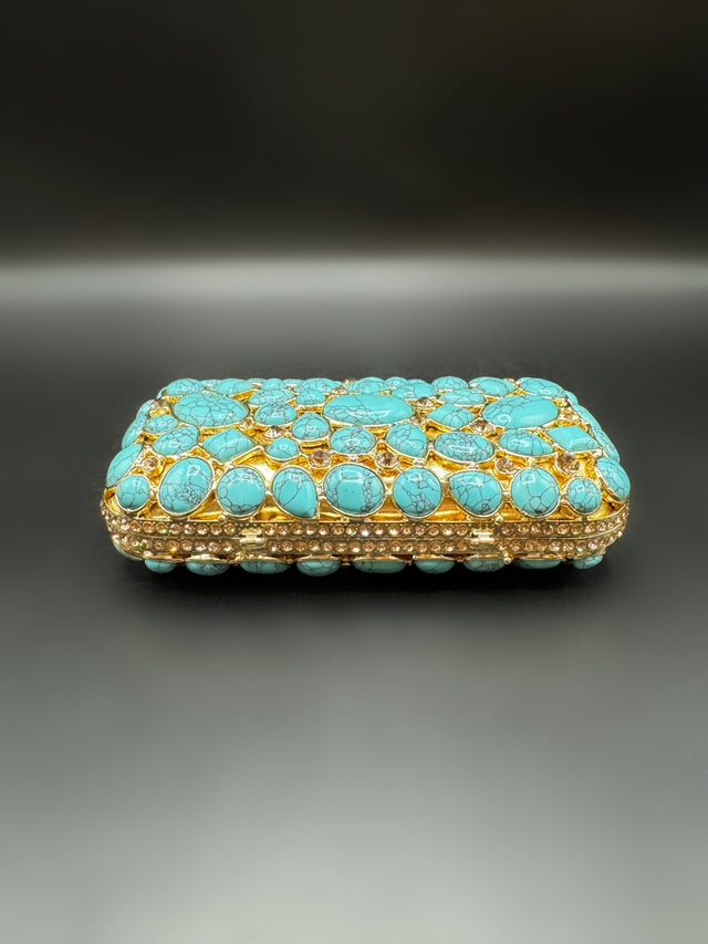 Turquoise Glamour Gold