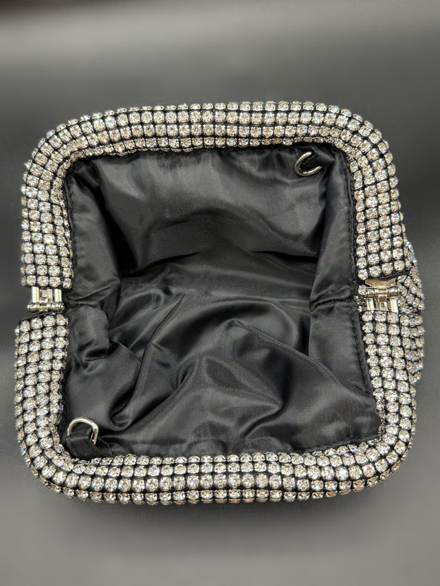 Big Crystal Slouchy Silver