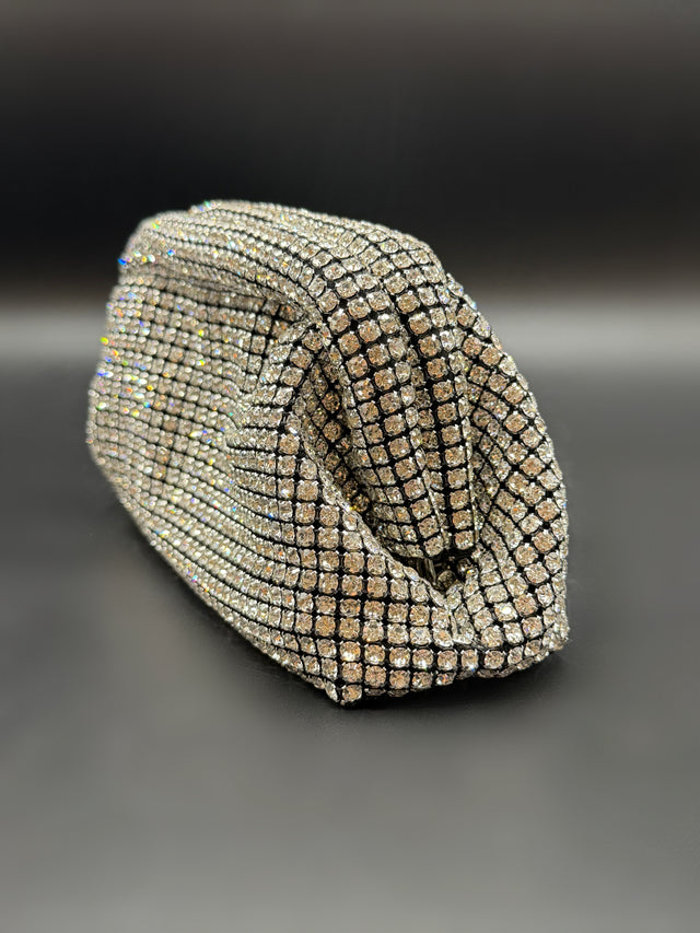 Big Crystal Slouchy Silver