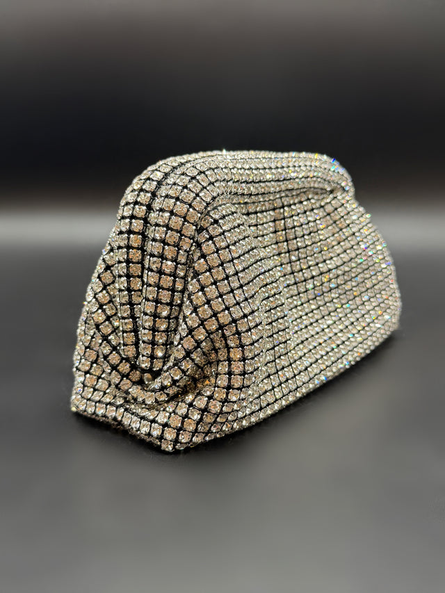 Big Crystal Slouchy Silver