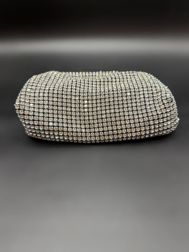 Big Crystal Slouchy Silver