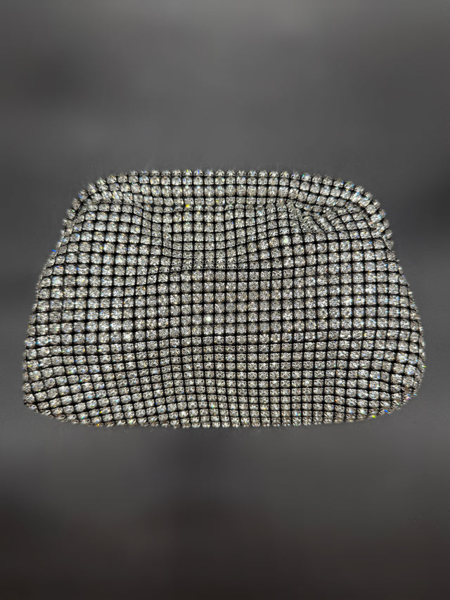 Big Crystal Slouchy Silver