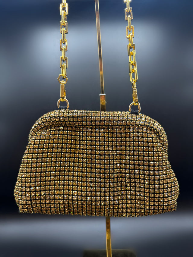 Big Crystal Slouchy Gold