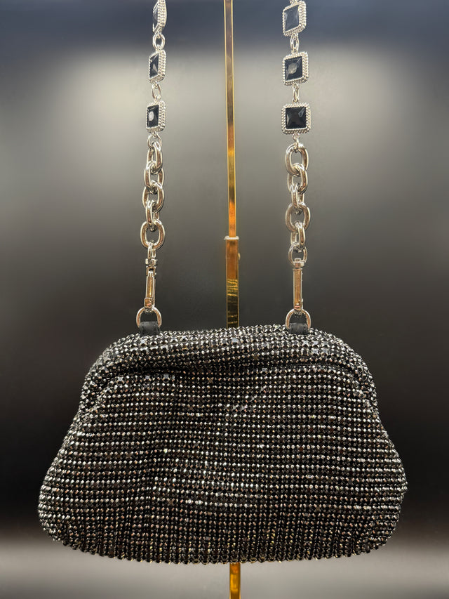 Big Crystal Slouchy Black