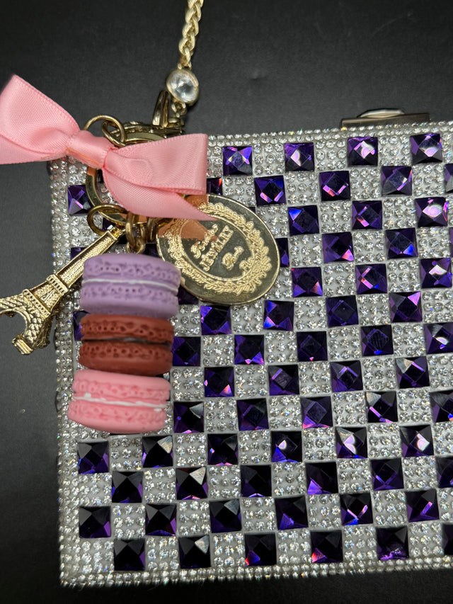 Checkered Purple