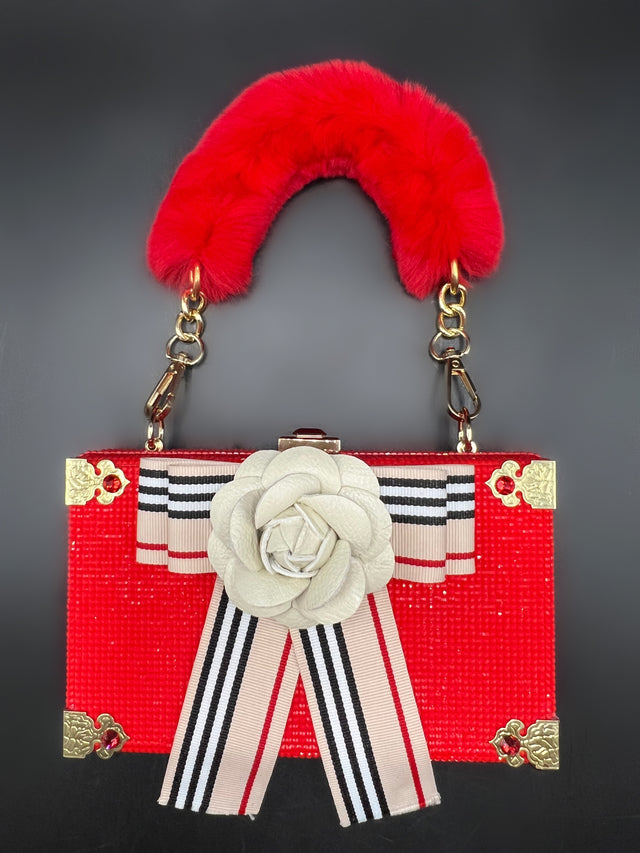 Multifunctional 2 Brooch Red