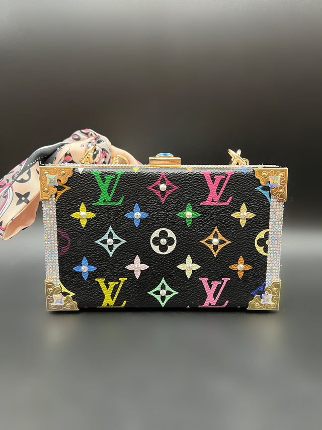 DIY Louis Vuitton Clear Bag, LV Multicolor Print Inspired