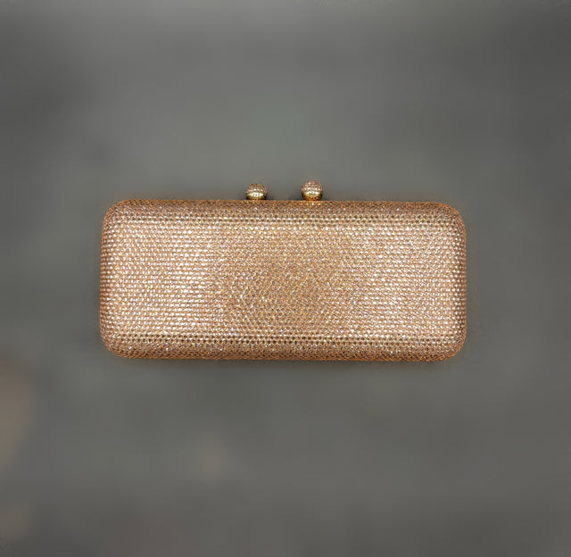 Crystal Clutch Champagne