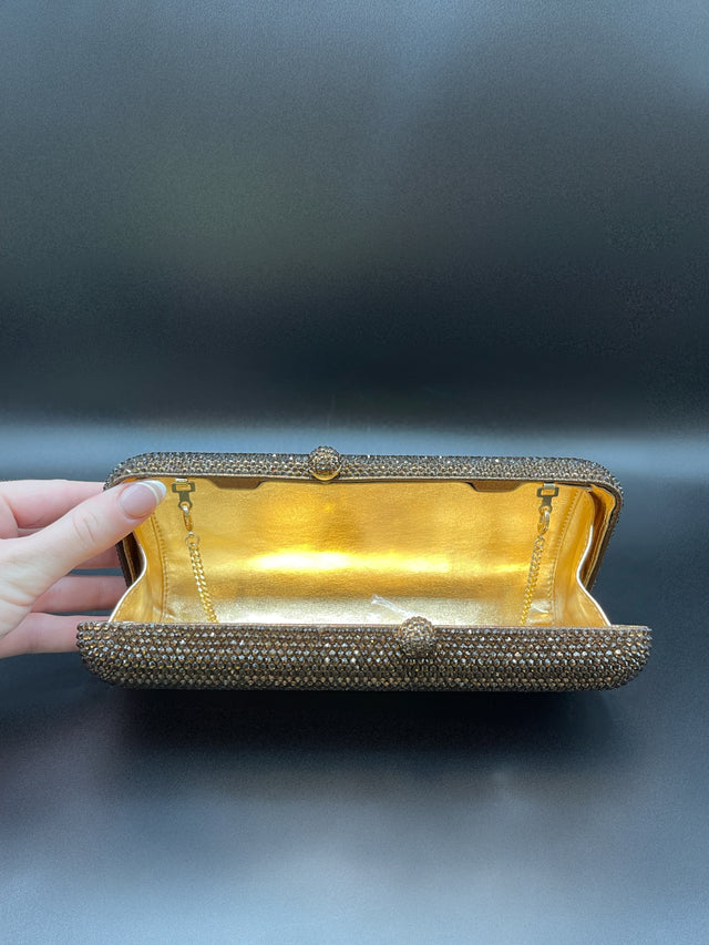 Crystals Clutch Coffee