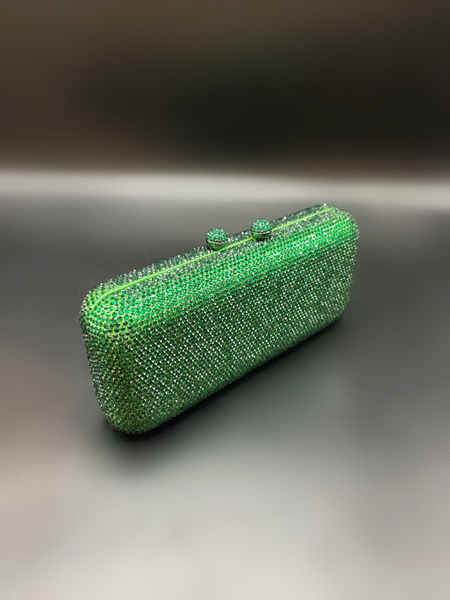 Green Potli Bag Clutch Purse – Aditi Wasan
